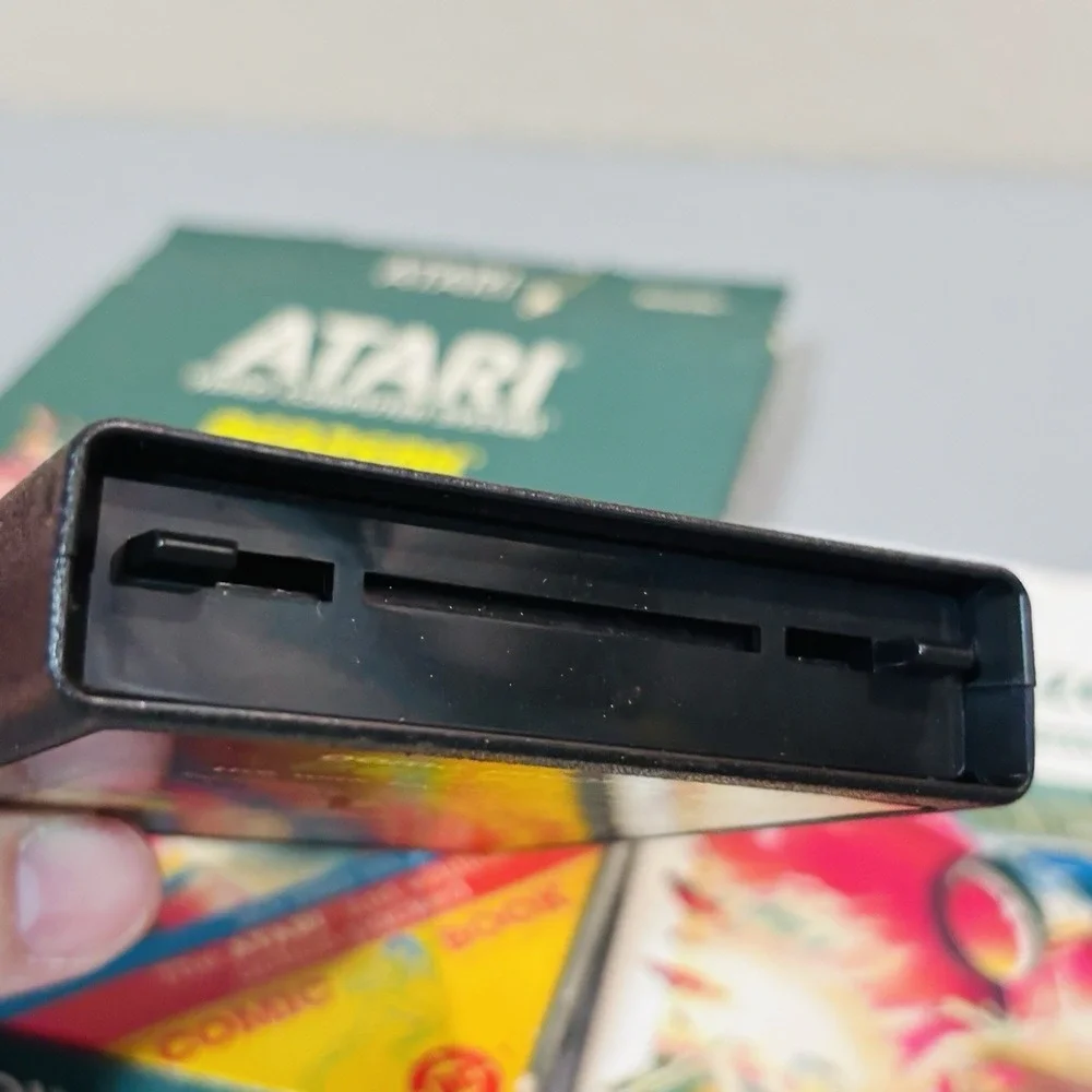 Berzerk Atari 2600, 1982) w/ Manual & Video Game System Cartridge Box